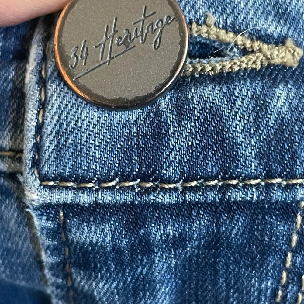 Heritage Dark Blue Skinny Jeans - Picture 5 of 5